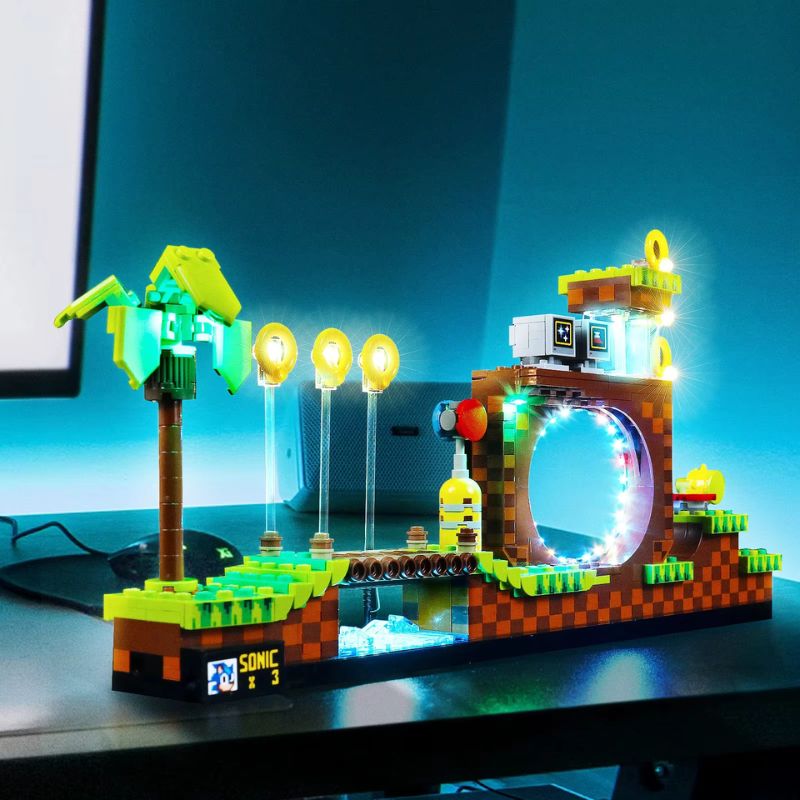 LED Lights for Sonic Green Hill Set