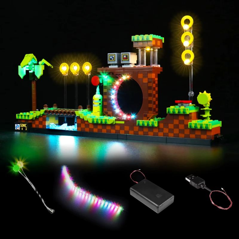 LED Lights for Sonic Green Hill Set
