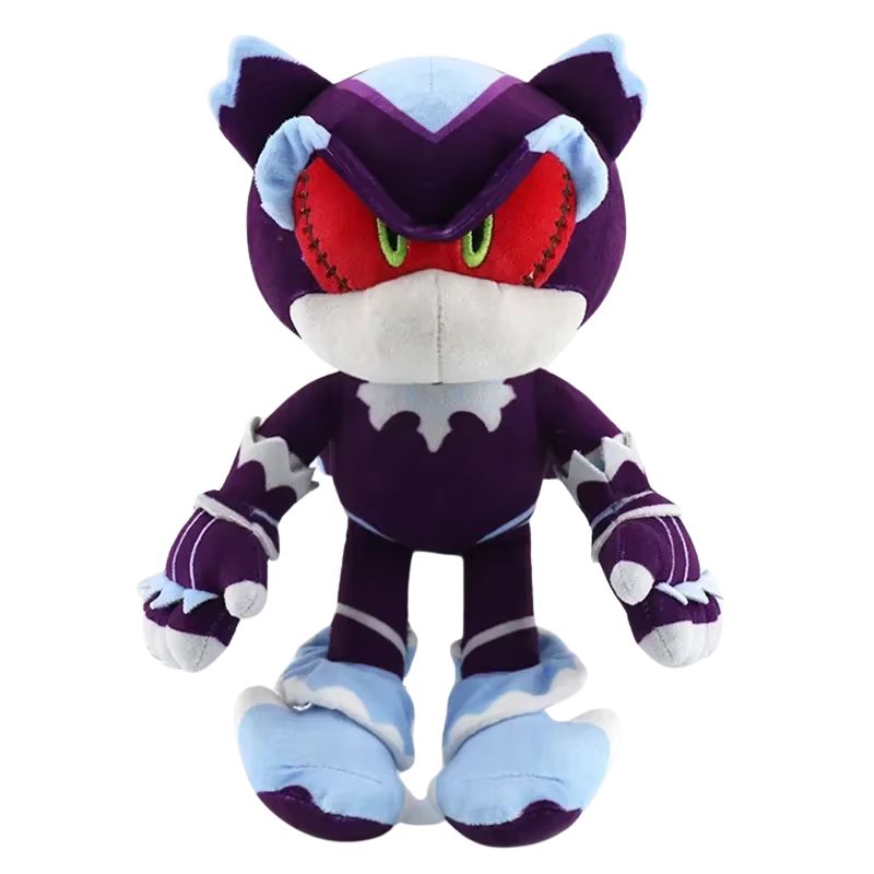 Sonic the Hedgehog plush toy featuring Sonic and Mephiles, soft stuffed toys perfect for kids, play, or as a birthday gift.
