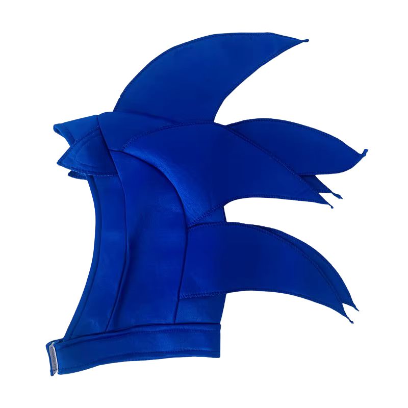 Sonic the Hedgehog kids animal jumpsuit, soft flannel material for warmth and style.