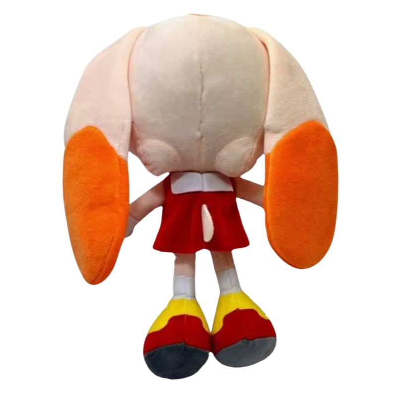An adorable Cream the Rabbit plush, complete with her cheerful expression and her best friend, Cheese.