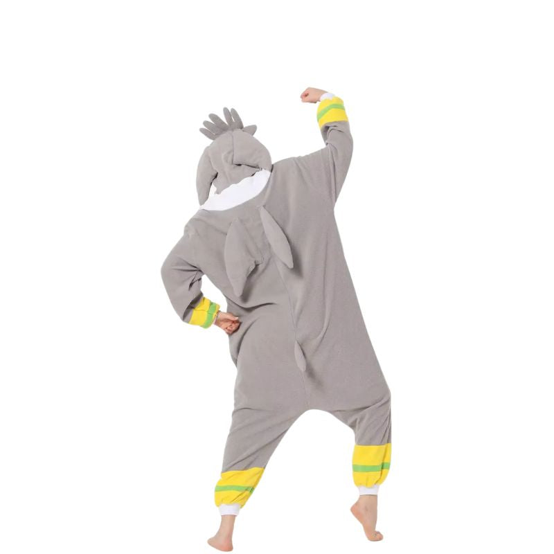 Silver the Hedgehog onesie with a hood and psychic-themed design, great for fans of Sonic's future hero.