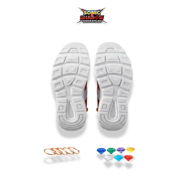 Sonic Winter Sneakers – Chaos Emeralds & Rings Edition