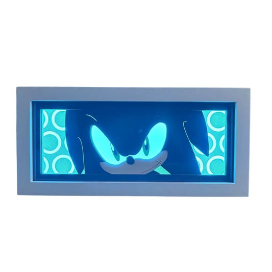 Sonic LED Lightbox Decor