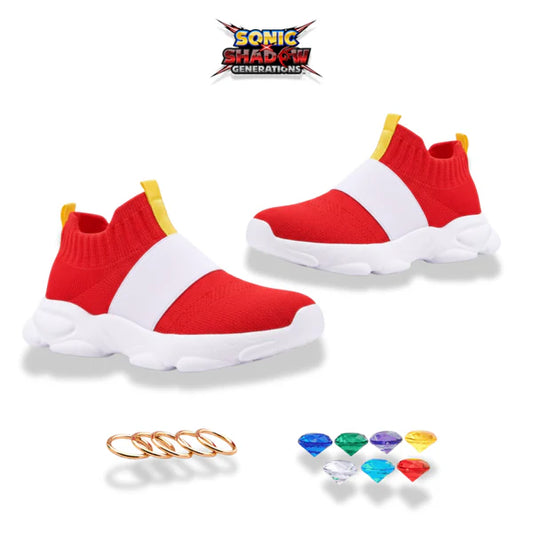 Sonic The Hedgehog Chaos Emeralds & Rings